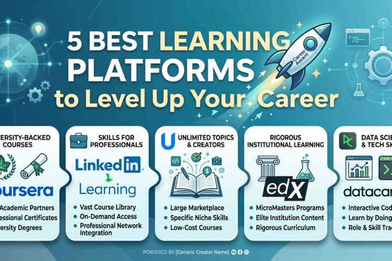5 Best Learning Platforms to Level Up Your Career