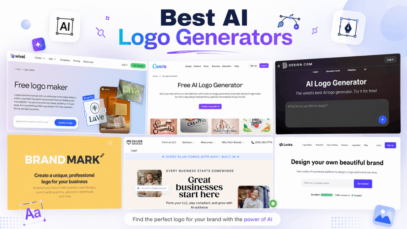 best ai logo generators